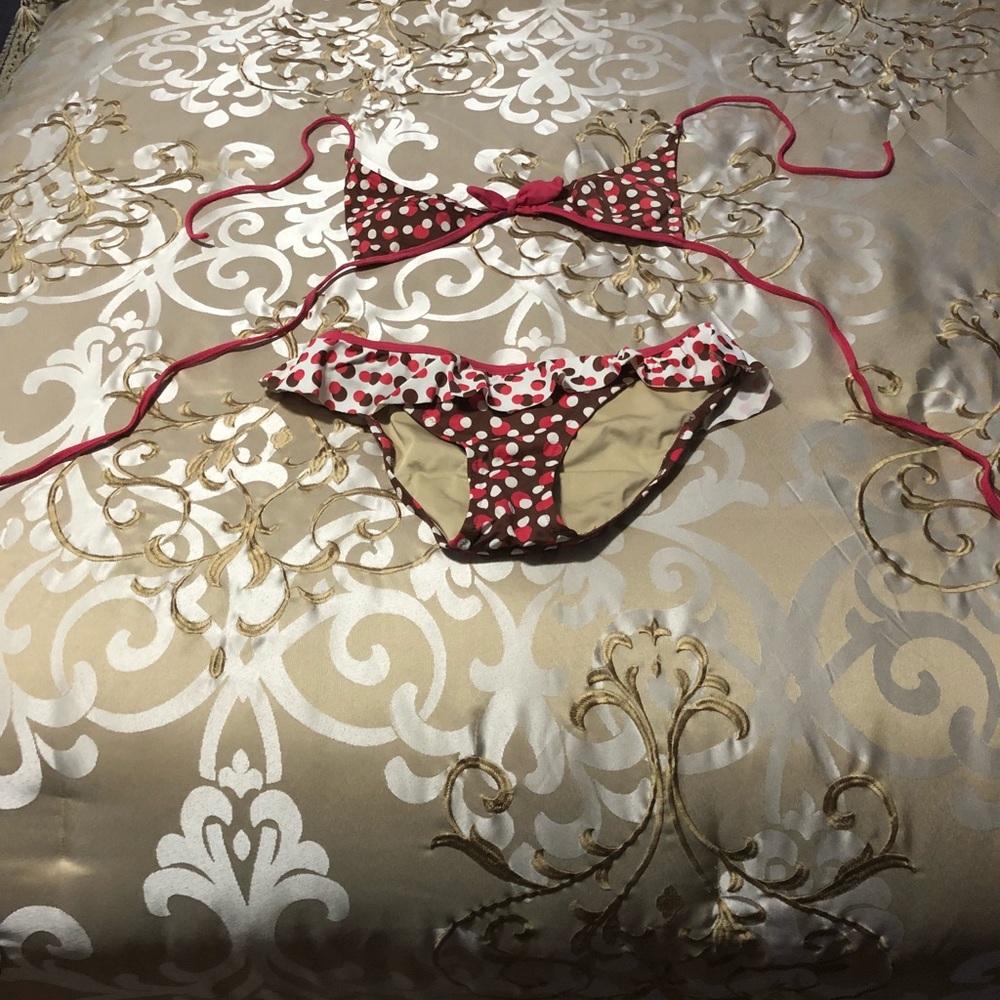 Pink swim suit
